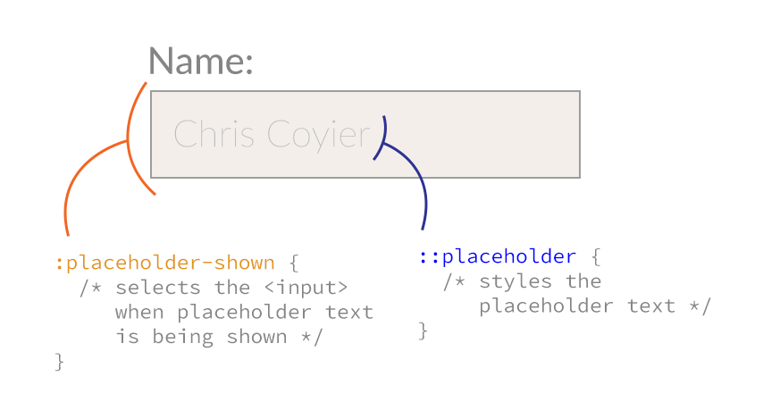 how to styling placeholder in css